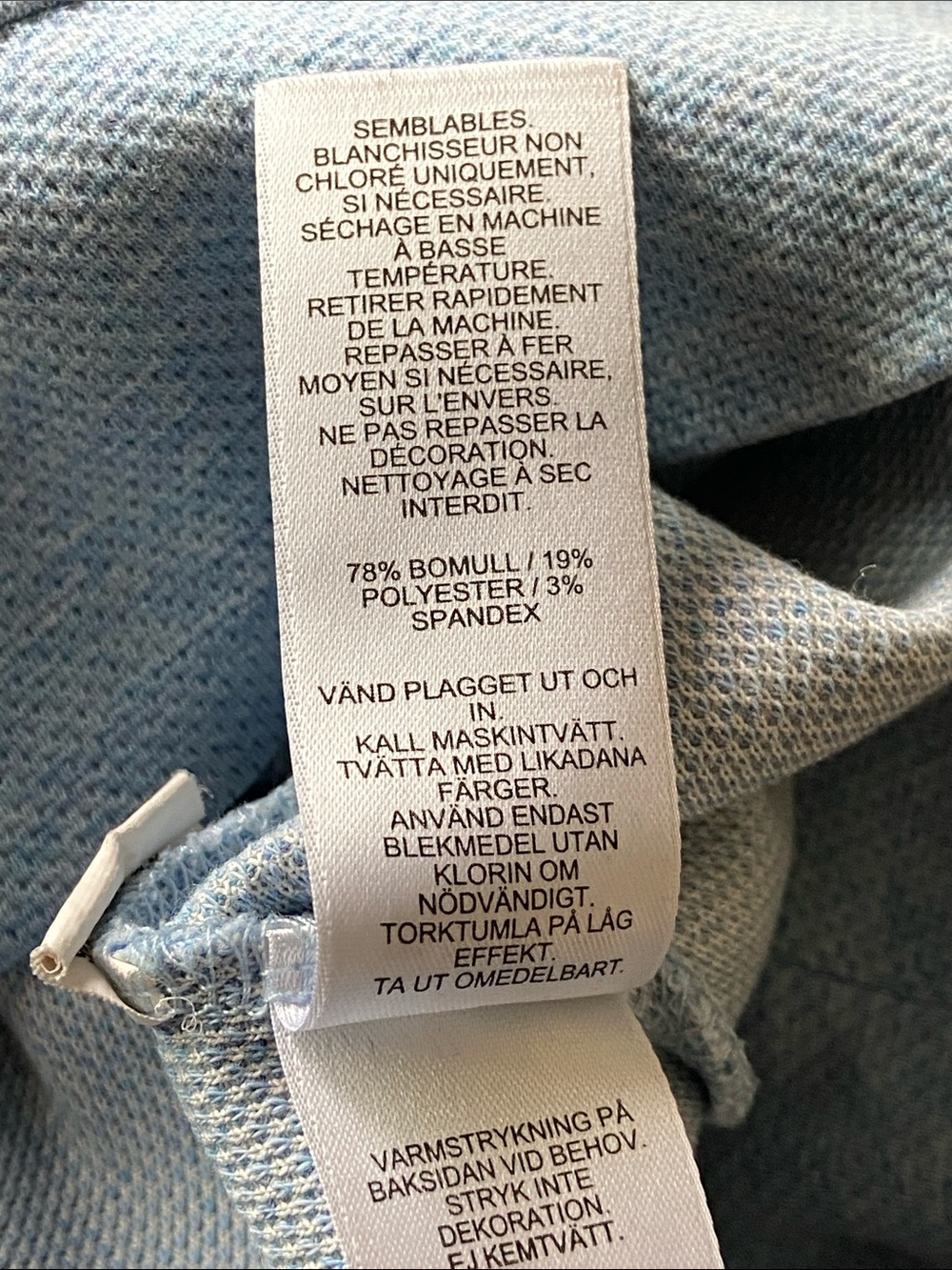 Vineyard Vines light blue Saltwater quarter-zip pullover Size 2XL nautical - Picture 10 of 12